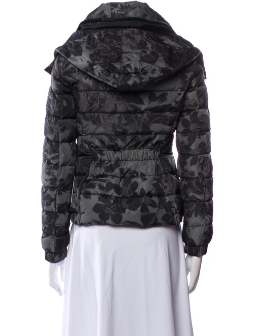 Moncler Wool Printed Down Jacket