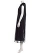 Moncler Mesh Long Dress