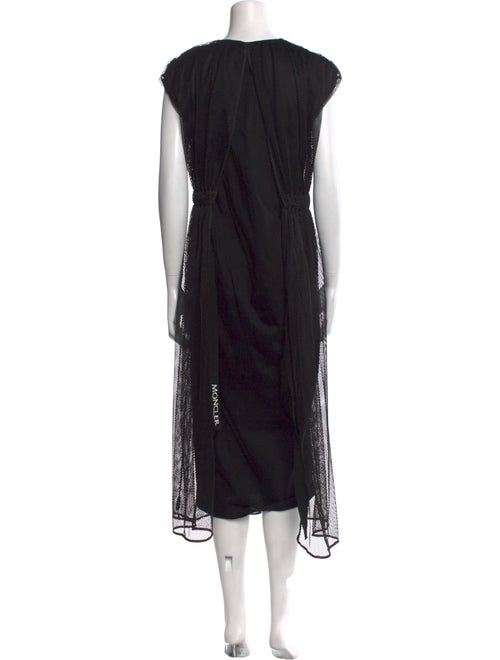 Moncler Mesh Long Dress
