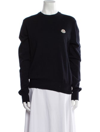 Moncler Wool Mock Neck Sweater