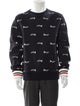 Moncler Printed Crew Neck Sweatshirt