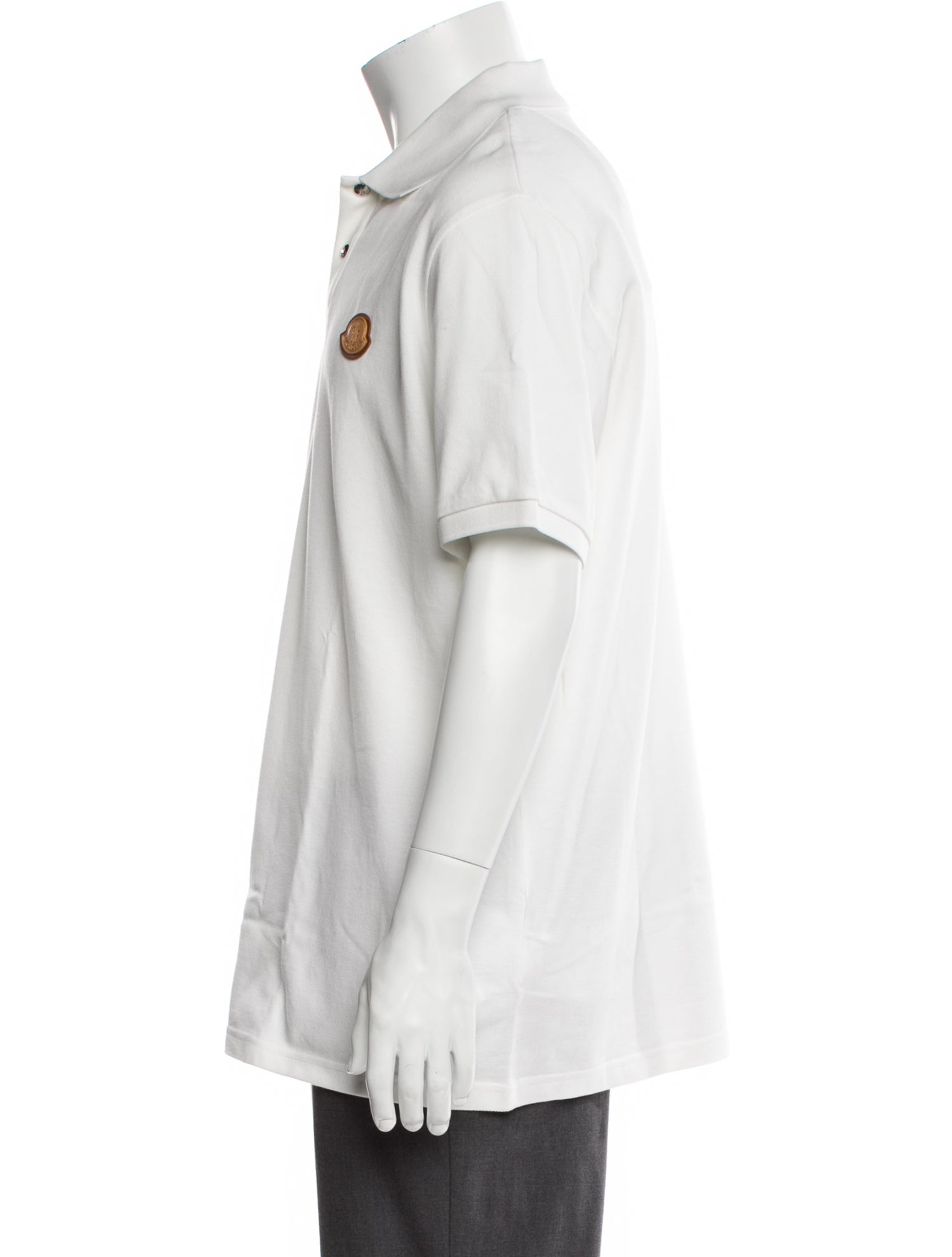 Moncler Collar Short Sleeve Polo Shirt