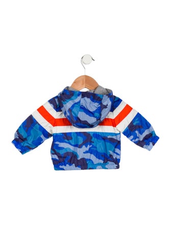 Moncler Boys' Camo Rain Jacket