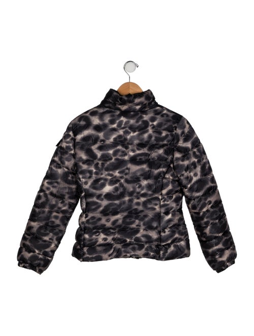 Moncler Boys' Pattern Printed Down Coat