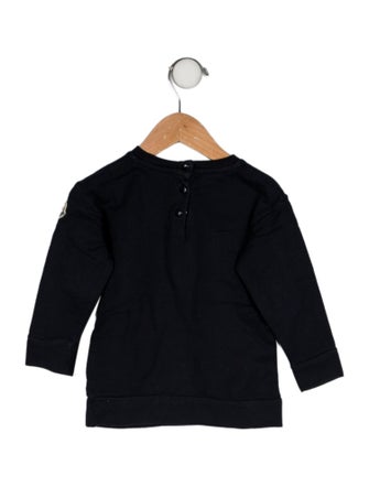 Moncler Solid Embroidered Sweatshirt