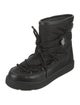 Moncler Leather Lace-Up Boots