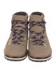 Moncler Suede Lace-Up Boots