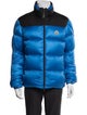 Moncler Colorblock Pattern Puffer Coat