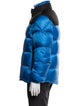Moncler Colorblock Pattern Puffer Coat