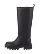 Moncler Rubber Lasercut Accents Rain Boots