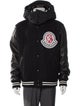 Moncler Signature Logo Striped Puffer Coat