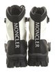 Moncler Patent Leather Colorblock Pattern Combat Boots