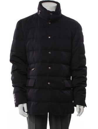 Moncler Virgin Wool Puffer Coat