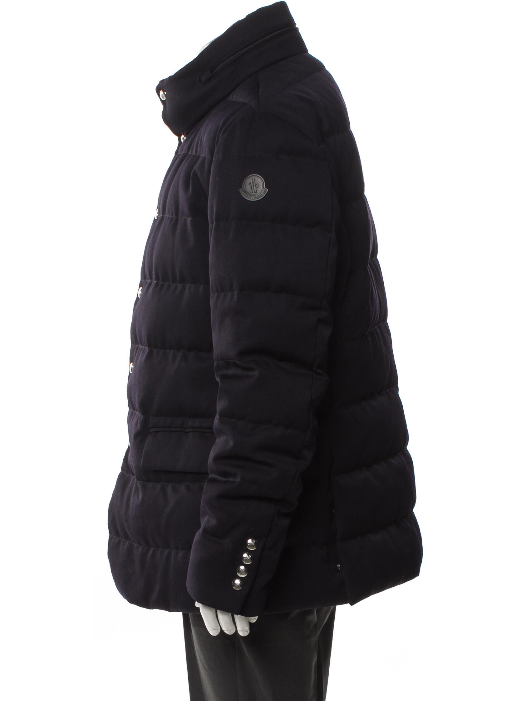 Moncler Virgin Wool Puffer Coat