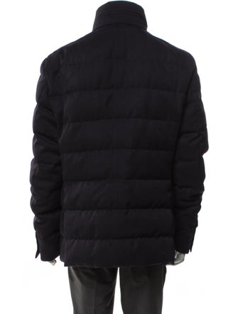 Moncler Virgin Wool Puffer Coat