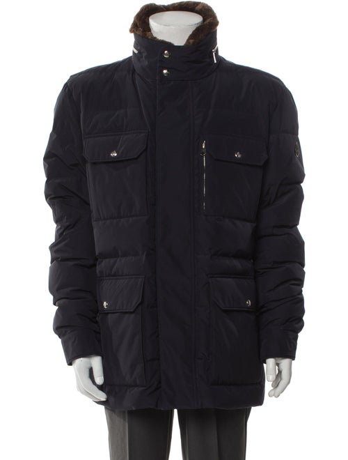Moncler Quilted Pattern Puffer Coat