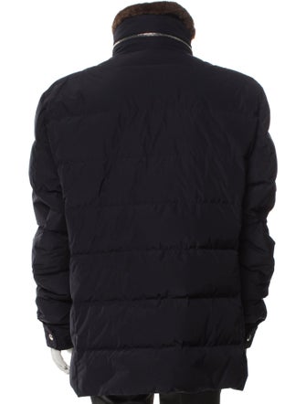 Moncler Quilted Pattern Puffer Coat