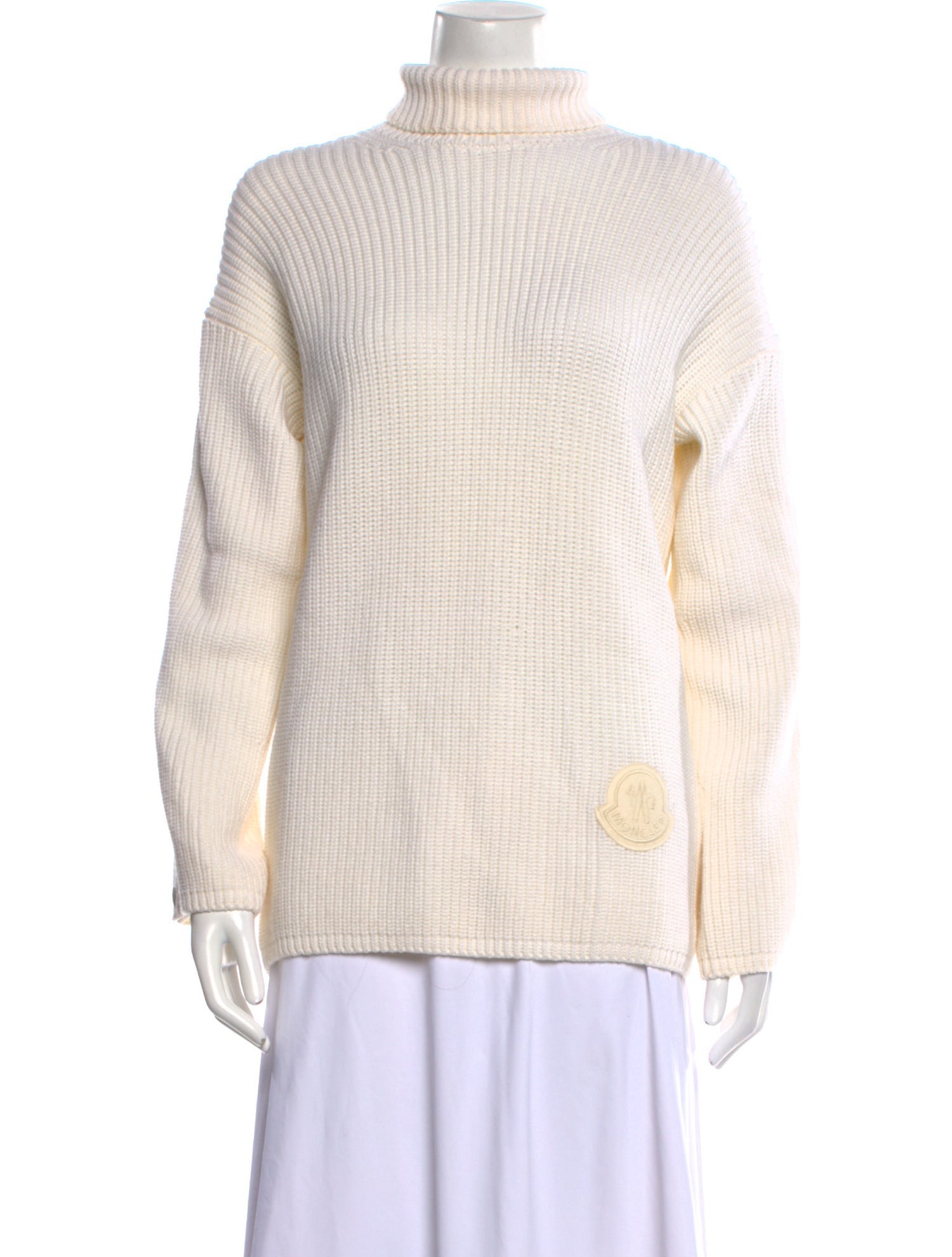 Moncler Virgin Wool Turtleneck Sweater