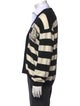 Moncler Striped V-Neck Cardigan
