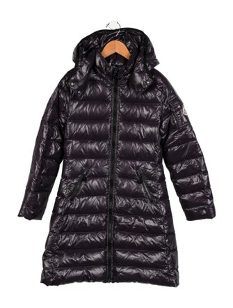 Moncler Girls' Solid Down Coat