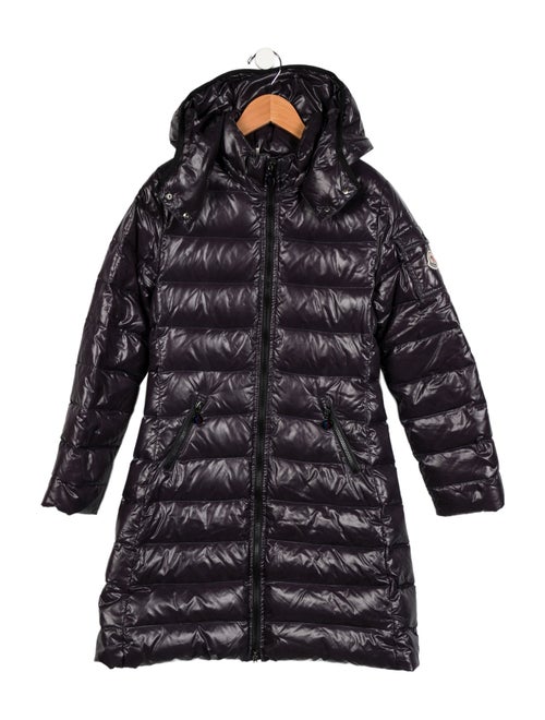 Moncler Girls' Solid Down Coat