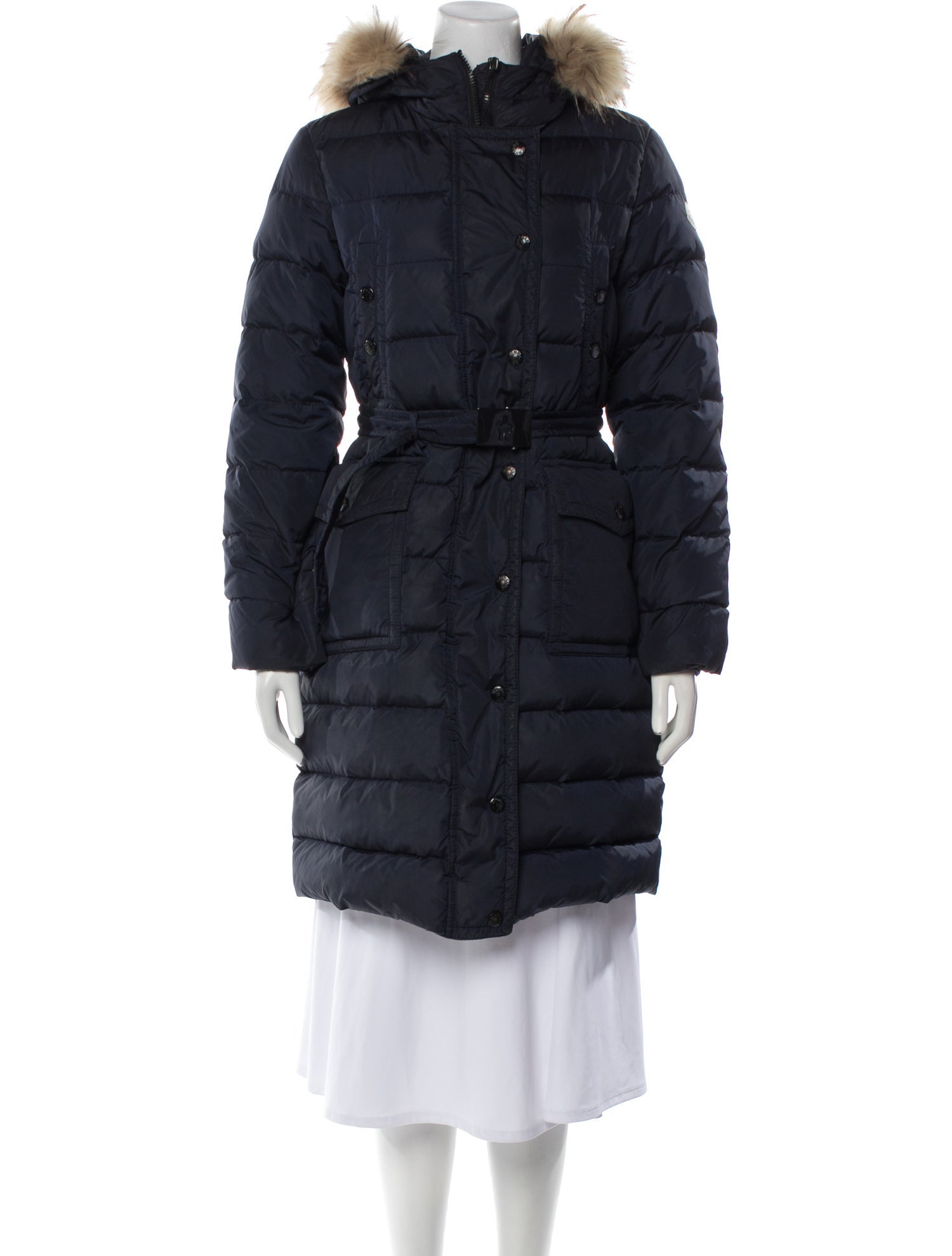 Moncler Nylon Down Coat