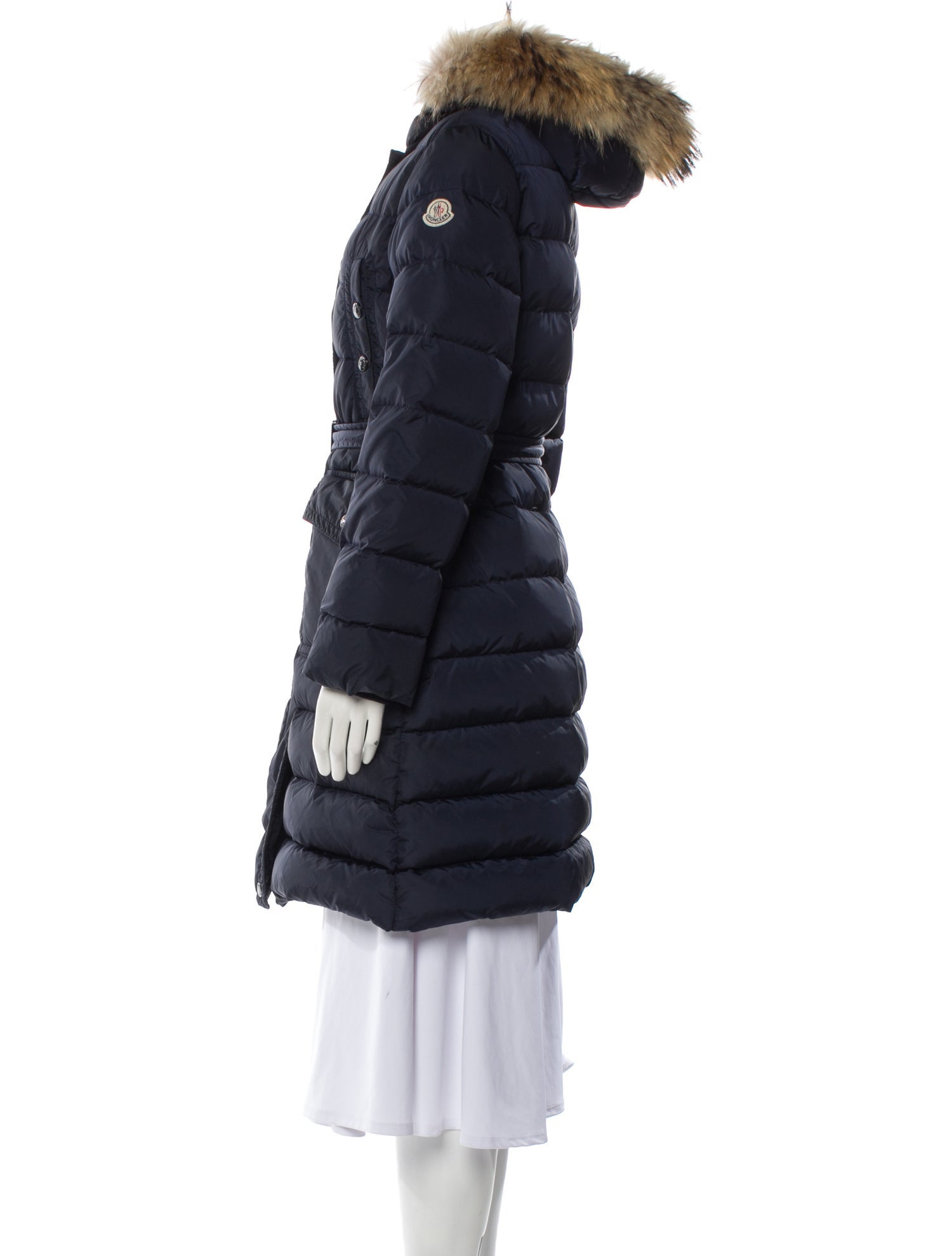 Moncler Nylon Down Coat