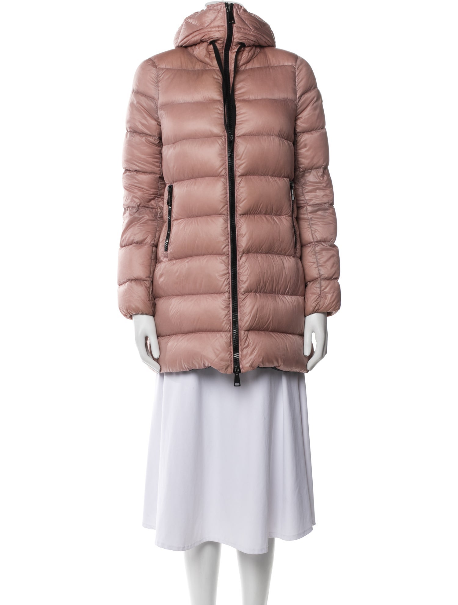 Moncler 2018 Suyen Faux Fur Coat