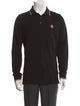 Moncler Collar Long Sleeve Polo Shirt