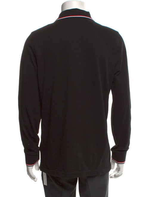 Moncler Collar Long Sleeve Polo Shirt