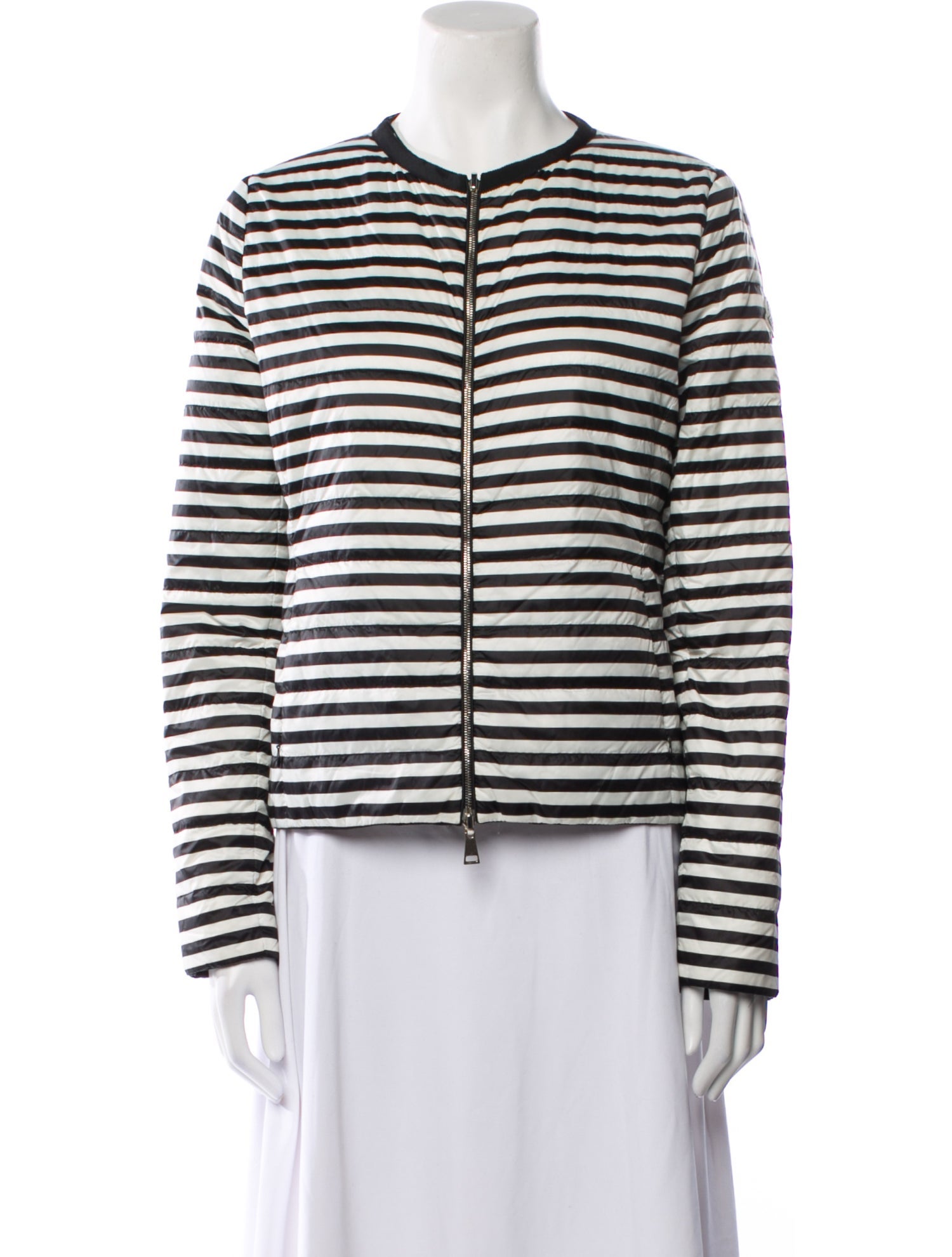 Moncler Virgin Wool Striped Jacket