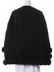 Moncler Gamme Rouge Virgin Wool Cape