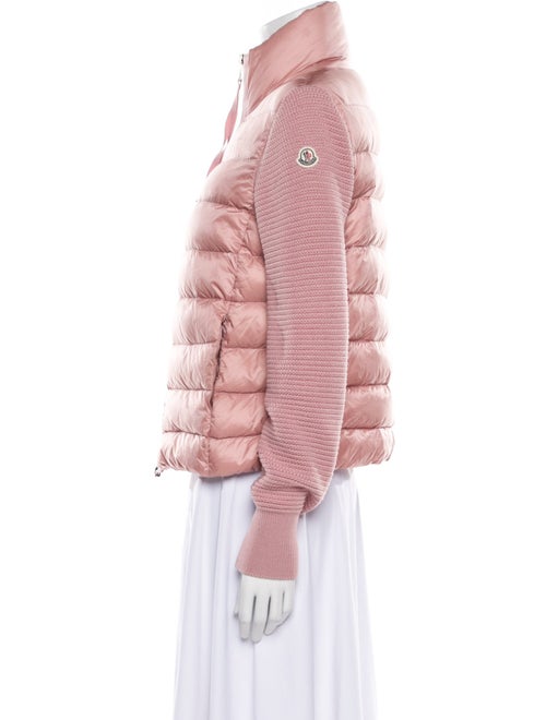 Moncler Down Faux Fur Jacket