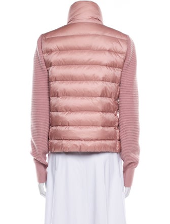 Moncler Down Faux Fur Jacket