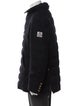 Moncler Gamme Bleu Cashmere Puffer Coat