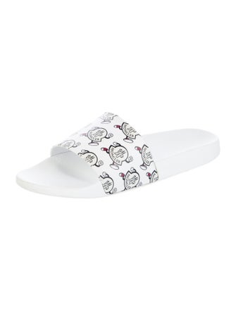 Moncler Rubber Printed Slides