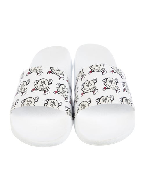 Moncler Rubber Printed Slides