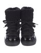Moncler Nylon Lace-Up Boots