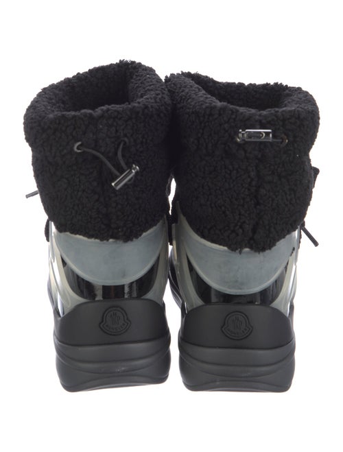 Moncler Nylon Lace-Up Boots