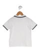 Moncler Boys' Patterned Short Sleeve Polo Shirt