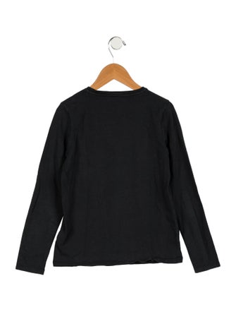 Moncler Kids' Graphic Long Sleeve Shirt