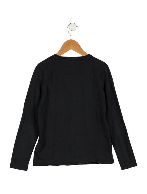 Moncler Kids' Graphic Long Sleeve Shirt