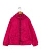 Moncler Girls' Solid Windbreaker Jacket