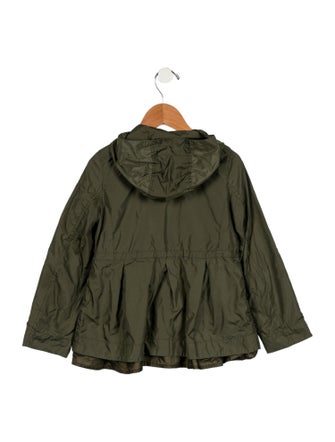 Moncler kid boys; green jacket