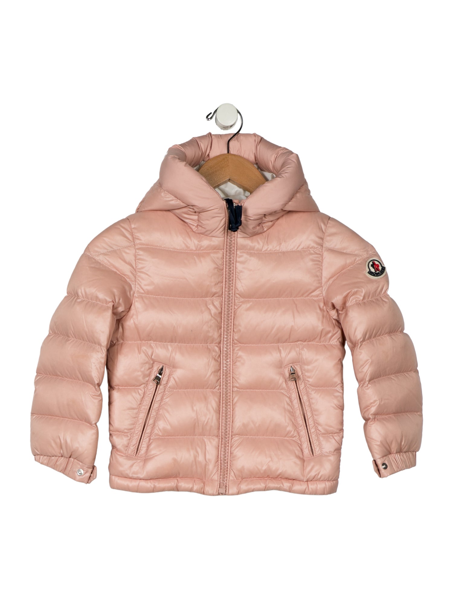 Moncler Girls' Short Nylon Coat
