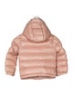 Moncler Girls' Short Nylon Coat
