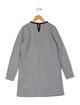 Moncler Abito Long Sleeve Sweatshirt Dress