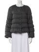 Moncler Wool Faux Fur Jacket