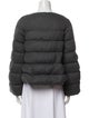 Moncler Wool Faux Fur Jacket