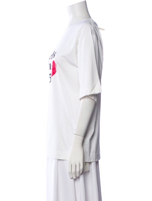 Moncler Graphic Print Crew Neck T-Shirt